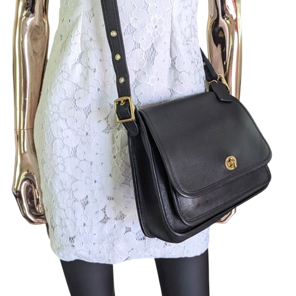 Coach Black Crossbody Bag - Picture 1 of 16